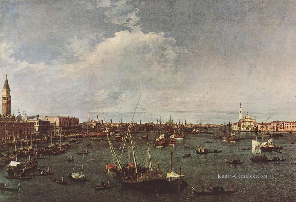 Bacino di San Marco St Marks Basin Canaletto Ölgemälde